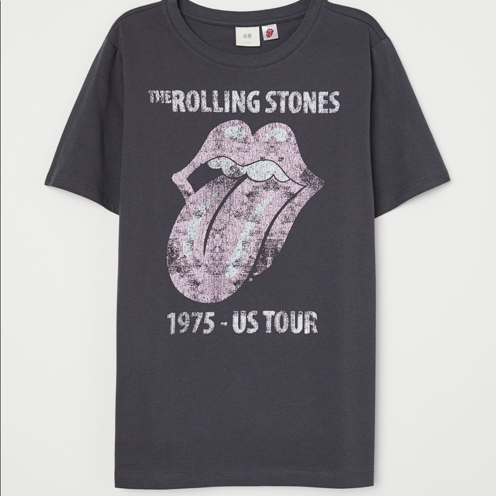 H&M Rolling Stones Graphic Tee